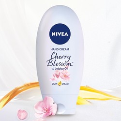 NIVEA 妮维雅 精华油润手霜 樱花香氛 75ml