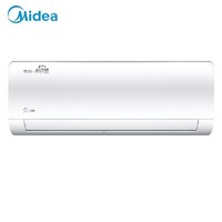 上海专享：美的（Midea）1.5匹 小白鲨 KFR-35GW/BP2DN8Y-AG400(B3) 变频挂壁式家用冷暖空调