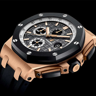 Audemars Piguet 爱彼 皇家橡树离岸型系列 26416RO.OO.A002CA.01 男士自动机械表