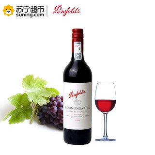 Penfolds 奔富 澳大利亚进口 寇兰山色拉子加本纳红葡萄酒 750ml