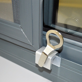 DforD 迪福德 DFD-SJ005 门窗限位锁免打孔铝合金窗限位器塑钢平移窗定位纱窗锁儿童安全锁