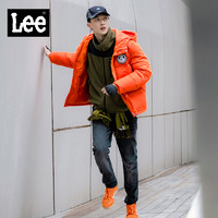 Lee X-LINE2019秋冬男连帽夹克短款羽绒服L391344XJ50G