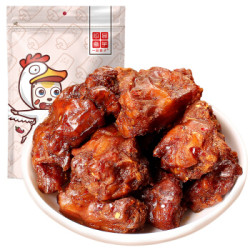 一品巷子休闲零食 肉干肉脯 下酒菜 烤香脖(香辣味)100g/袋 *2件
