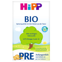 HiPP 喜宝 婴儿配方奶粉 有机 pre段 600g