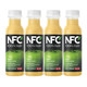 农夫山泉 NFC果汁（冷藏型）100%鲜榨苹果汁 300ml*4瓶 *16件
