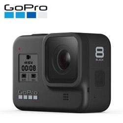 GoPro hero8运动相机水下潜水 4K户外直播防水摄像机vlog 官方标配 hero8 black