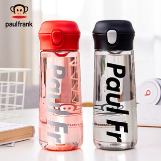 Paul Frank 大嘴猴 便携女塑料运动水壶 (湖水蓝、470ML、Tritan)