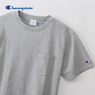 Champion GT19-Y06819-Navy 男款短袖T恤 (灰色)