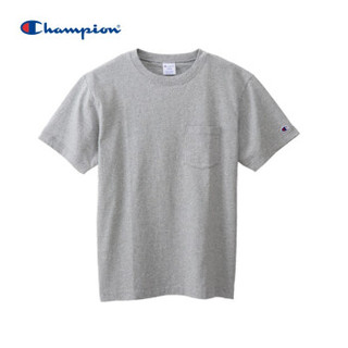 Champion GT19-Y06819-Navy 男款短袖T恤 (灰色)