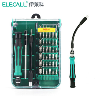 ELECALL 伊莱科 精密型螺丝批组合套装 45合一