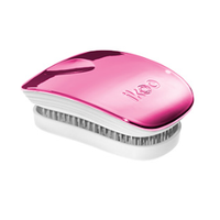 ikoo 发梳头皮按摩梳防静电金属闪耀便