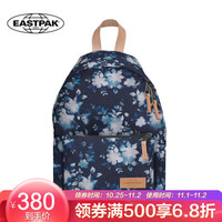 EASTPAK双肩包潮新款背包11L时尚休闲印花学院风小包 藏青色（印花） EK15D81T