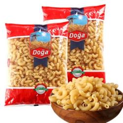 Doga 弯形通心意面500g*2袋 仅9.9