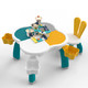 万高（Wangao）儿童玩具大颗粒兼容乐高积木桌子多功能收纳男孩女孩快乐游戏萌兔学习桌拼装85