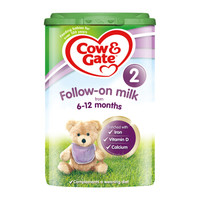 英国牛栏(Cow&Gate;) 较大婴儿配方奶粉 2段  800g