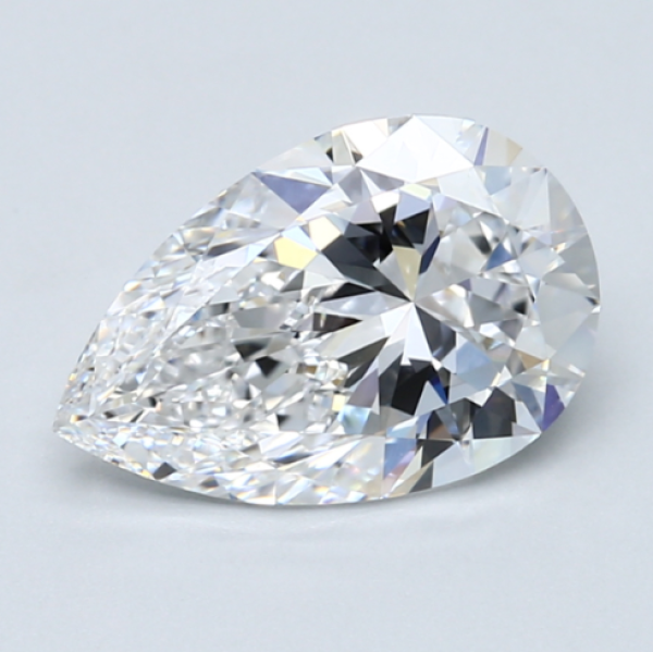 06克拉 梨形钻石(切工vg,成色d,净度if)