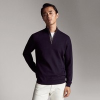 Massimo Dutti 00938307401 男装混纺针织衫