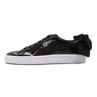 PUMA 彪马  BASKET BOW 36735301 女士低帮系带板鞋