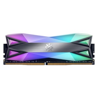 ADATA 威刚 XPG系列 龙耀 D60G DDR4 3200MHz RGB 台式机内存 渐变色 32GB 16GBx2