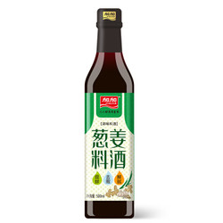 加加 葱姜料酒 零添加纯粮酿造 提鲜去腥 凉拌炒菜厨房蘸料 500ML *17件