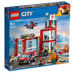 LEGO 乐高 City 城市系列 60215 城市消防局+凑单品