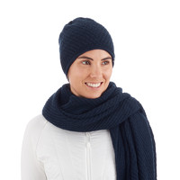 MAMMUT 猛犸象 女士秋冬新品羊毛混纺卷边保暖针织帽 1191-00121