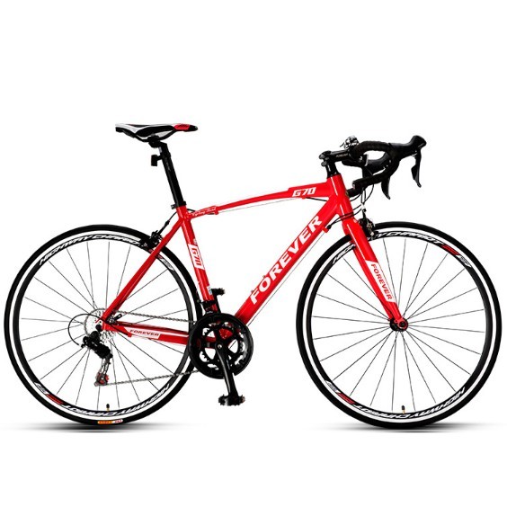 【省180元】forever 永久 700c g70 铝合金公路车-什么值得买