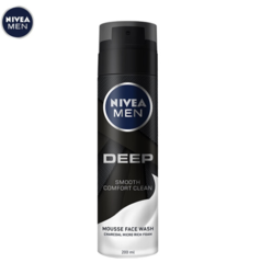 NIVEA 妮维雅 DEEP 男士洁面慕斯 200ml *2件