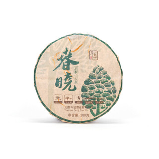 斗记 云南普洱茶生茶 2018春晓 200g *4件