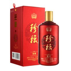 珍酒 珍坛·密藏 贵州酱香型白酒 53度 500ml 