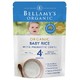 新人专享：贝拉米 Bellamy’s 婴幼儿辅食 宝宝有机米粉 4月以上 125g/袋 澳洲进口 富含益生元 *4件