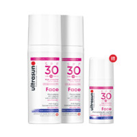 ultrasun U佳 面部抗老养肤防晒乳50ml*2