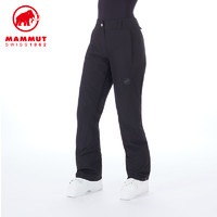 MAMMUT 猛犸象 女士硬壳滑雪裤1020-12570 (黑色、34)