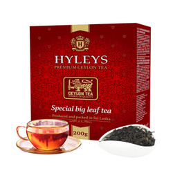 HYLEYS 豪伦思 大叶红茶盒装 200g *4件