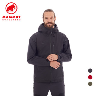 MAMMUT 猛犸象 男士秋冬新品防风防水透气轻量硬壳夹克 1010-27550