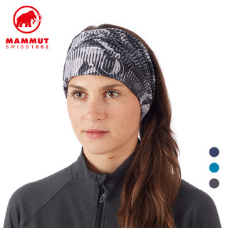 MAMMUT 猛犸象 1191-05813 男女秋冬新品弹力透气速干围巾/头带/发带