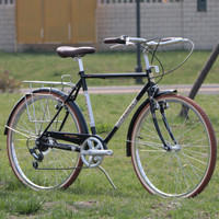 PHOENIX 凤凰 26寸7速禧玛诺变速复古自行车