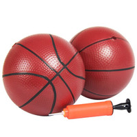 优佩儿 充气篮球 小皮球 2个+打气筒