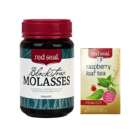 凑单品、银联专享：Red Seal 红印 覆盆子花草茶20包+Red Seal 红印 黑糖 500g