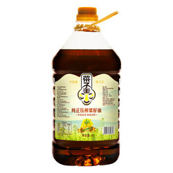 菜子王 纯正压榨菜籽油 4L *5件