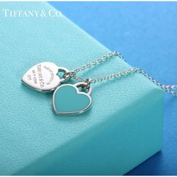 TIFFANY & Co 蒂芙尼 Return to Tiffany系列 27125107 纯银心型项链