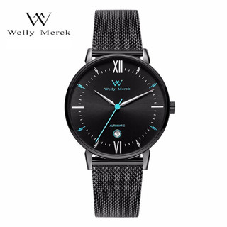 威利默克(welly merck)WM手表 Conqueror系列瑞士机械表 商务时尚轻奢男表WM011M.3