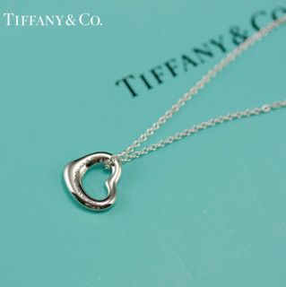 TIFFANY & Co 蒂芙尼 Open Heart 纯银项链