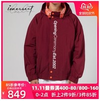 INNERSECT潮牌OPENING CEREMONY 2019展会限定款连帽夹克男