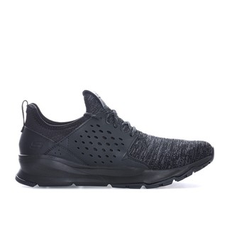 SKECHERS 斯凯奇 Relven Velton系列系带平底男士休闲鞋运动鞋 65659 Black UK 9 