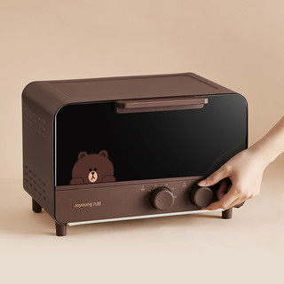 Joyoung 九阳 LINE FRIENDS系列 KX12-J87 布朗熊家用烘培电烤箱 12L 棕色