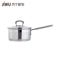 移动专享：苏宁极物 JWHL1001 不锈钢防烫奶锅 16cm