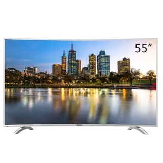 Haier 海尔 LQ55H71 55英寸 4K 曲面 液晶电视