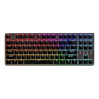 DURGOD 杜伽 K320 RGB NS 机械键盘 87键 快银轴