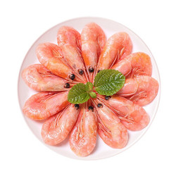 猫二郎 加拿大头腹籽北极甜虾(大号45～60只)  500g  *5件
